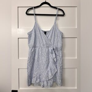XL Wild Fable Light Blue Romper